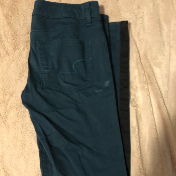 Tuxedo style stretchy pants - Picture 2 of 3